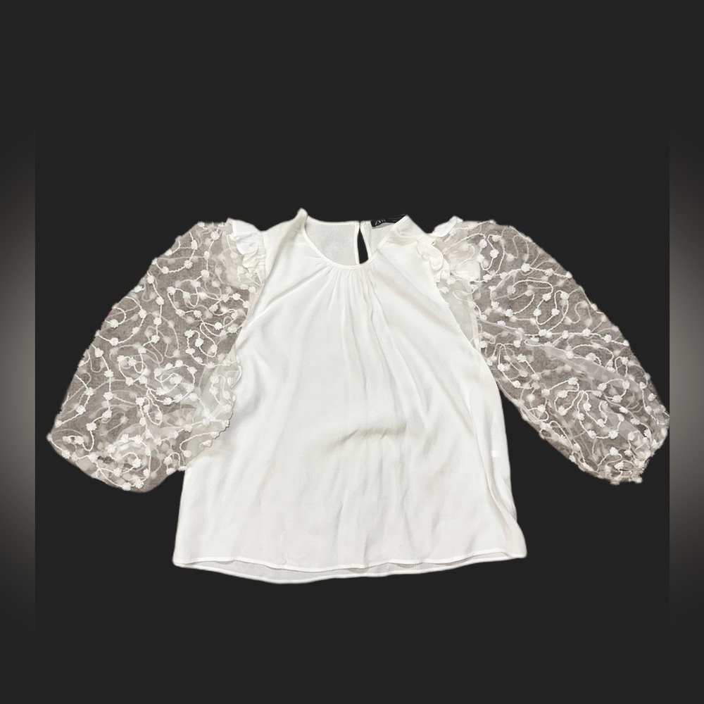 NWOT Zara Patterned Shirt